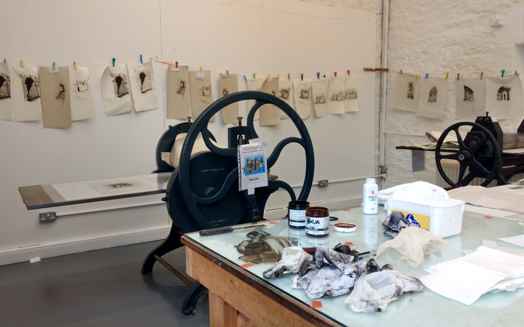 Printmaking & Drawing  for Adults Aug & Sept 2018